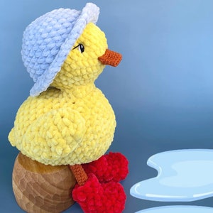 Spring Duck Crochet Pattern