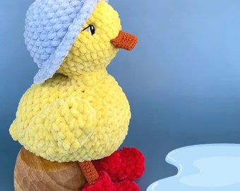 Spring Duck Crochet Pattern