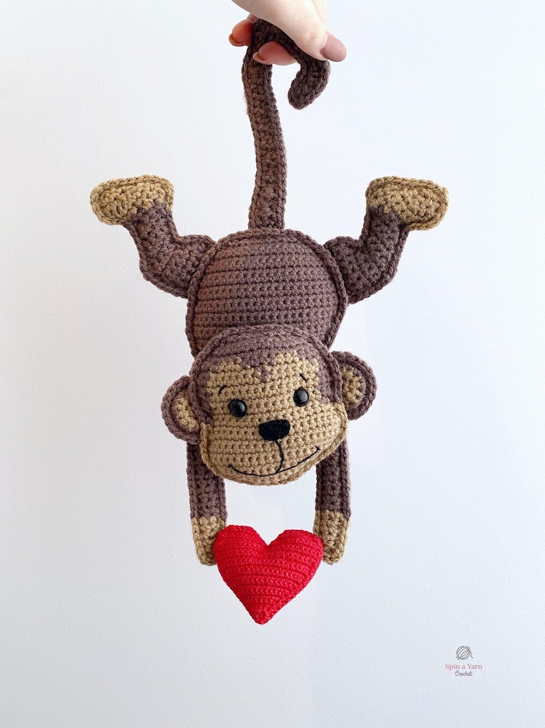 Monkey Amigurumi Crochet Pattern image 2