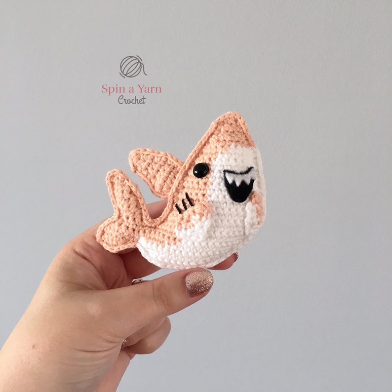Shark Amigurumi Crochet Pattern image 4