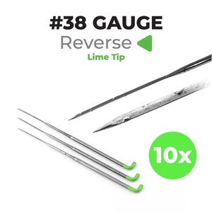 38 Gauge Inverted/Reverse Felting Needles 10-pack For Needle Felting, Used For Adding Texture