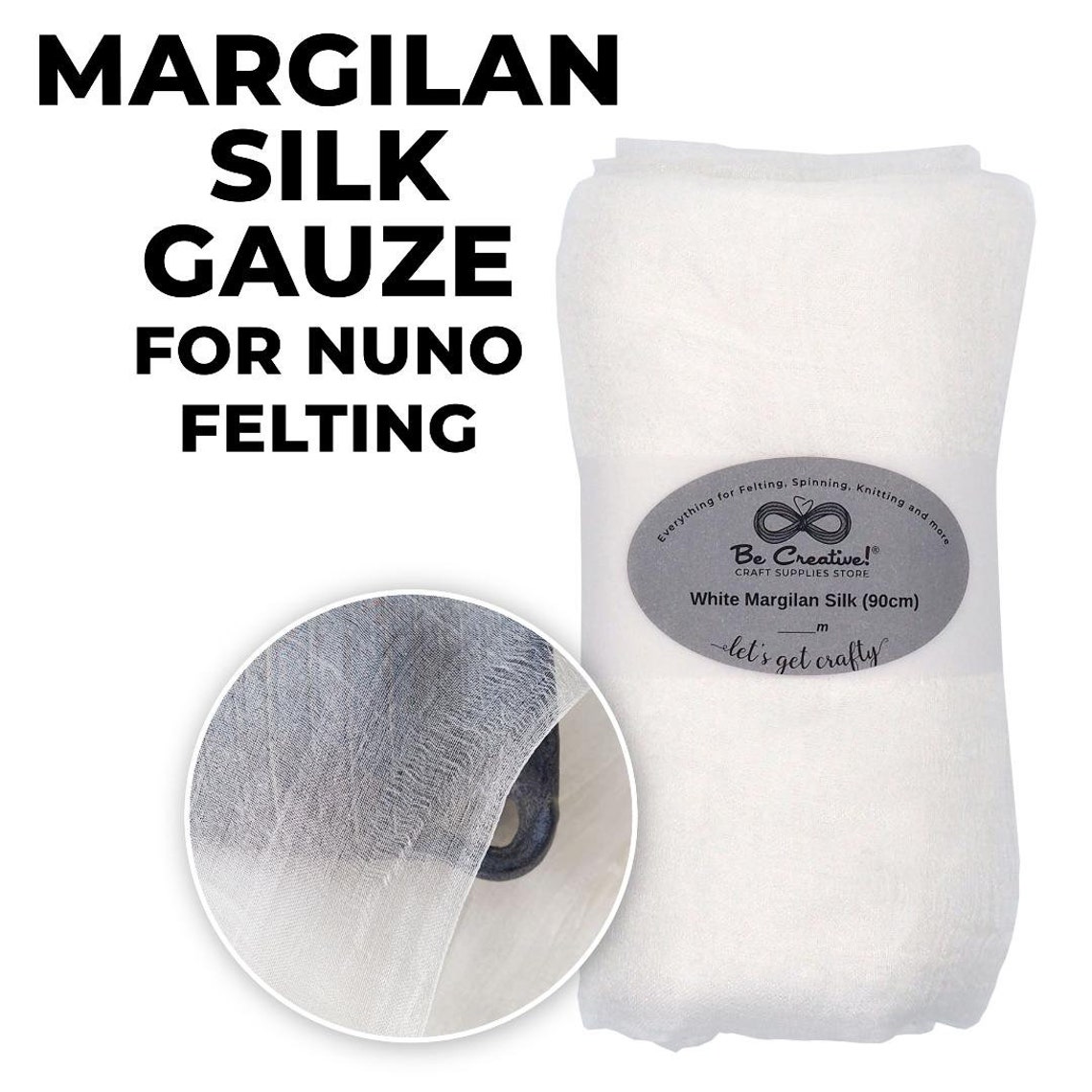 90cm Natural Margilan Silk Uzbek Margelan Silk Gauze for Nuno Etsy