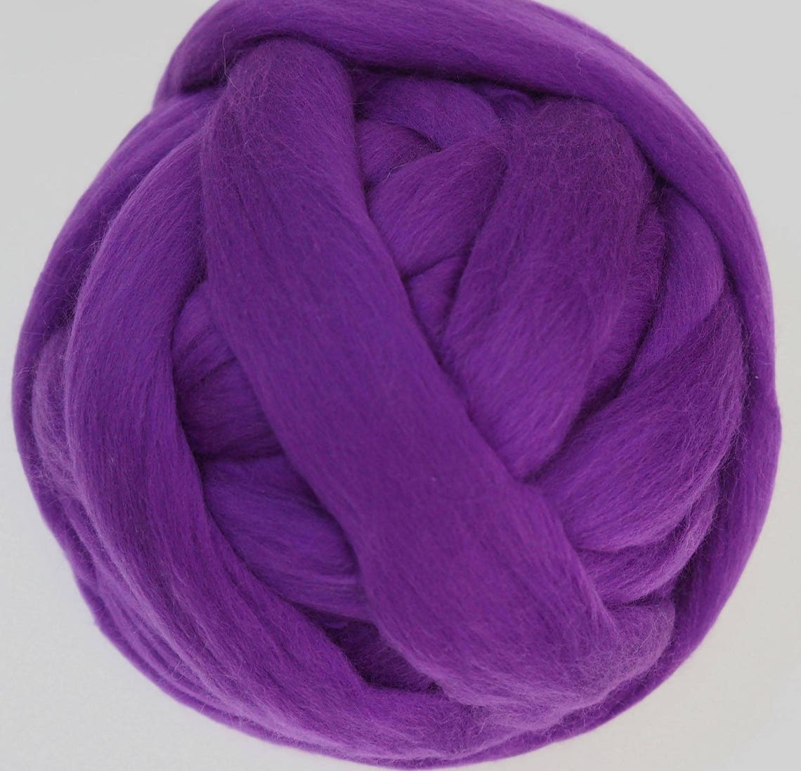 100g Extra Fine Merino Roving Wool Dark Purple for Wet Nuno Etsy