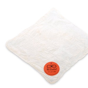 Silk Hankies Un-dyed De-gummed Very Thin And Delicate for Wet Felting, Nuno Felting, Spinning, Knitting