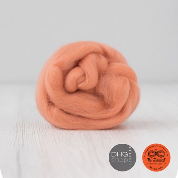 Natural Wool Roving Wet Felting Wool-Nuno Felting-Spinning Needle Felting Wool Peacock