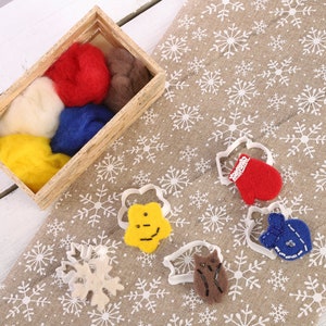 Needle Felting Starter Kit Beginner Wool Needle Felting Kit 