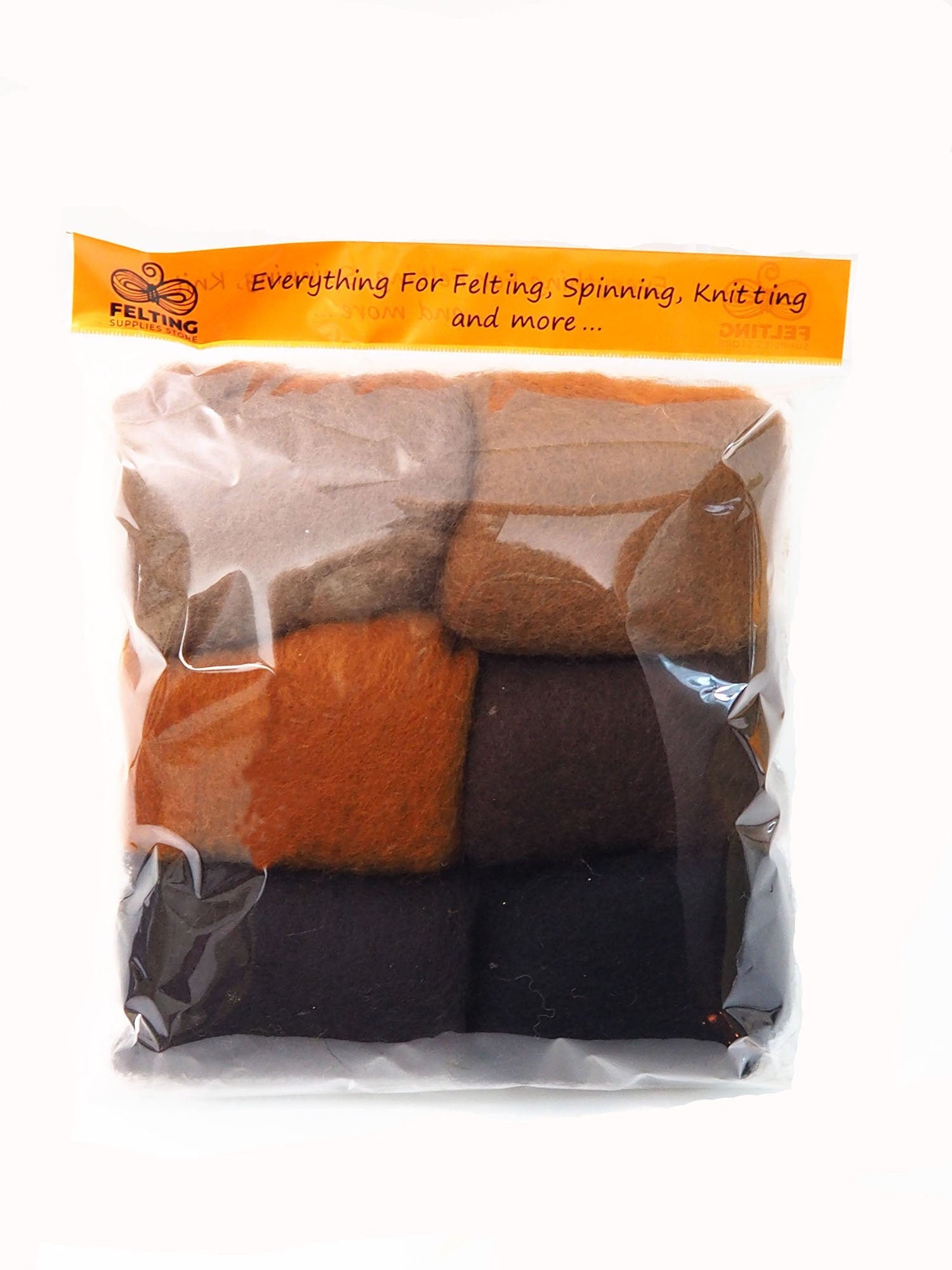 Wool Felt Kit Felting Wool Pack Carded Wool Set for Needle Etsy