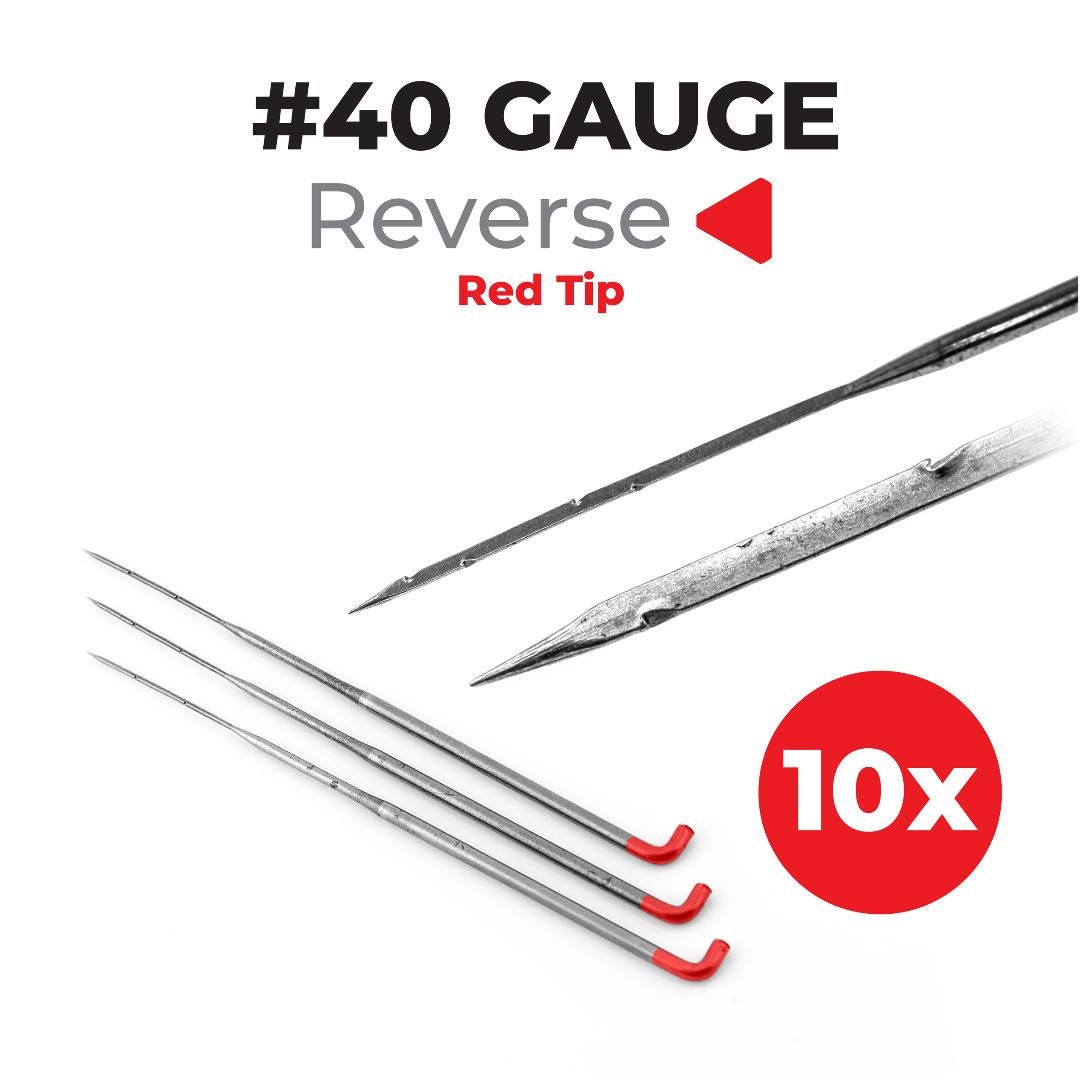 40 Gauge Inverted/reverse Felting Needles 10pack for Needle Felting