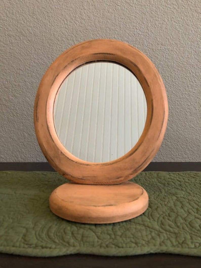 Shaving Mirror Make Up Mirror Vanity Mirror Vintage Etsy