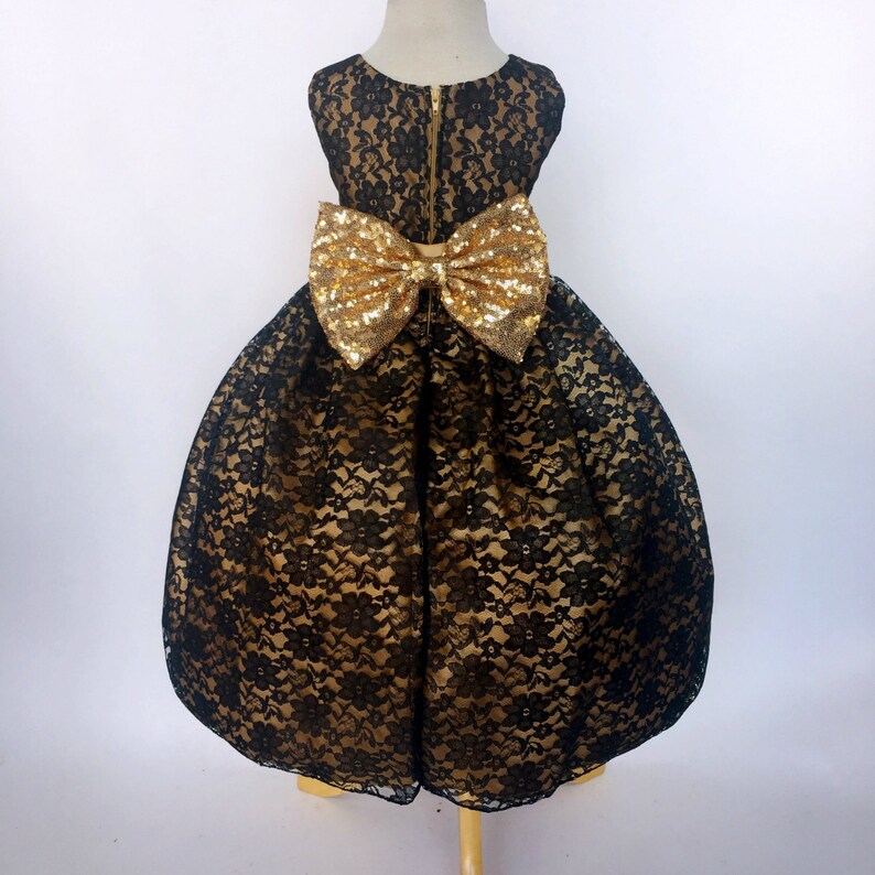 toddler black floral dress