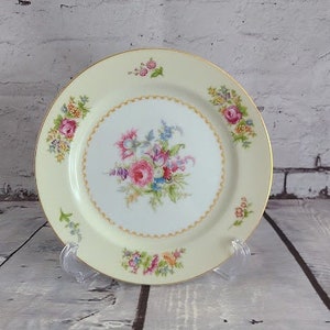 Vintage Porcelain 7&#39;&#39; Salad Plate by Noritake Empire, Made in Japan