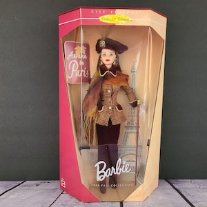 Herbst in Paris Barbie-Puppe, City Seasons Collector Edition 1998 Herbstkollektion, Mattel 1997, #19367