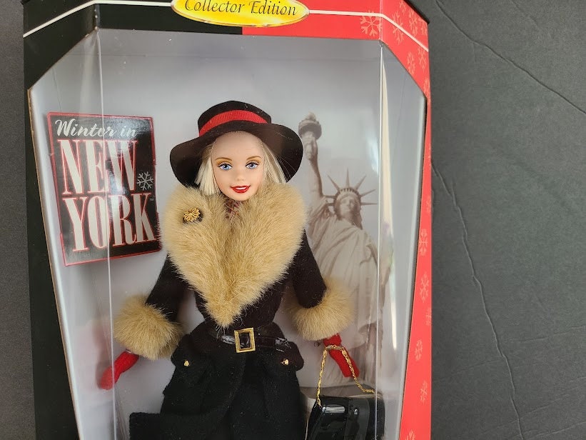 Winter in New York Barbie Doll, City Seasons Collector