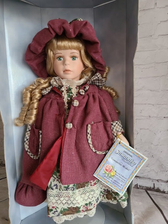 Original Samantha Collection Special Edition of Fine Genuine Porcelain Doll  by Samantha Medici, 2001 -  Canada