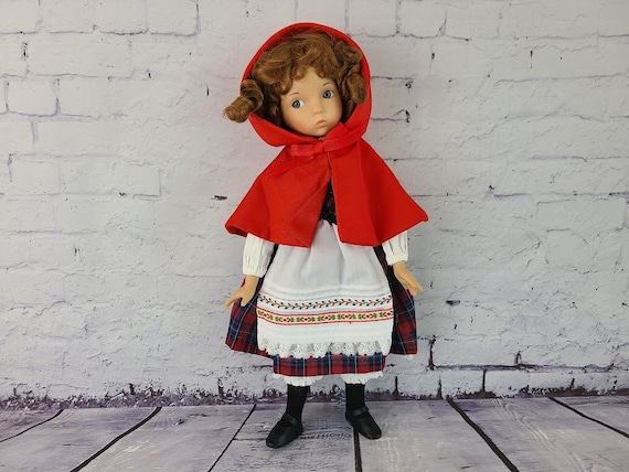 Little red riding hood porcelain doll discount