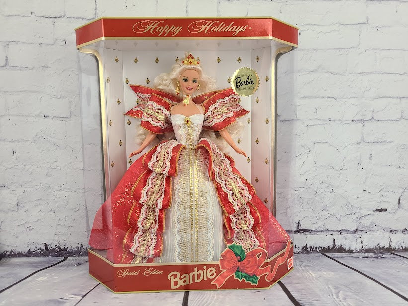Happy Holidays Barbie Doll,  Mattel 1997, Special Edition, # 17832