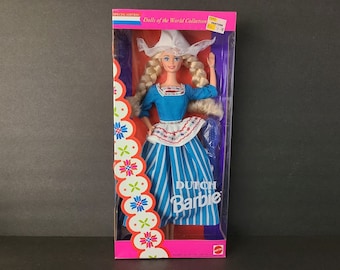 Vintage Dutch Barbie Doll: Dolls of the World Collection, Mattel