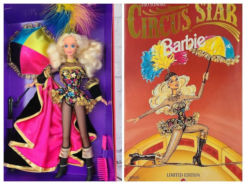 FAO Schwarz Circus Star 1994 Barbie Doll Exclusive Limited - Etsy