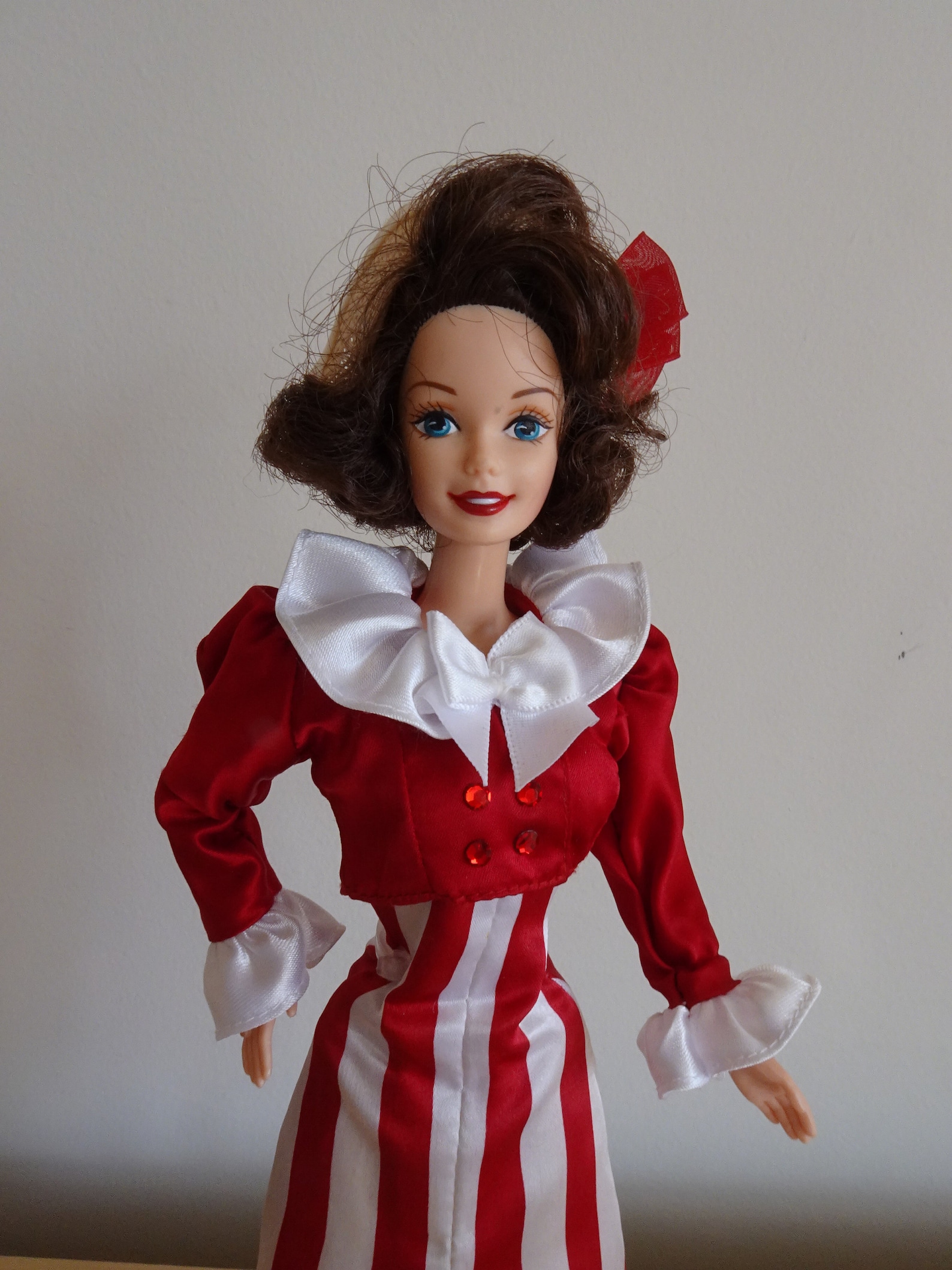 1966 Barbie Doll in Red Mattel Inc Made in Indonesia Etsy
