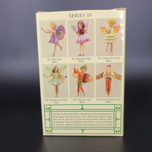 1999, Flower Fairies, Christmas Tree Fairy, The Estate of Cicery Mary Barker Wedding Cake Topper Christmas Holiday Ornament shops