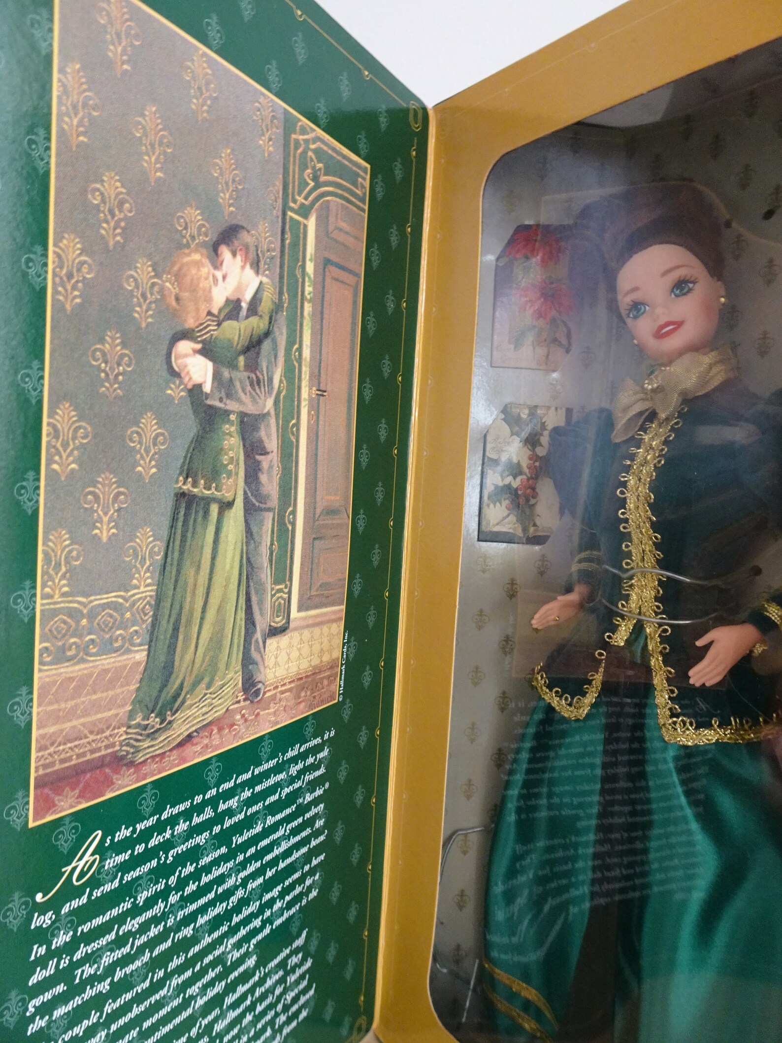 Yuletide Romance Barbie Hallmark Special Edition 1996 | Etsy