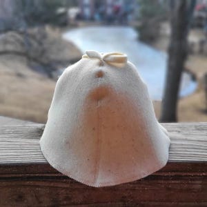 Wool Sauna Hat Finn Steam Room Bath Cap