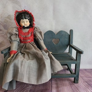 Antique Victorian Porcelain China Doll. - Etsy