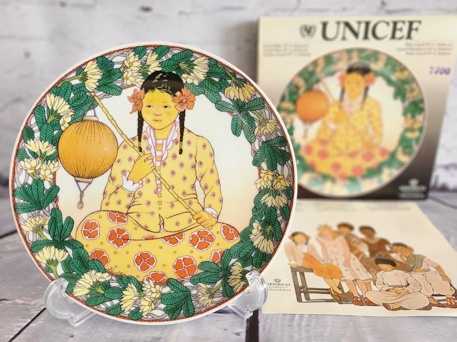 ビレロイ＆ボッホ ユニセフ コレクターズプレート：私たちの子どもたち