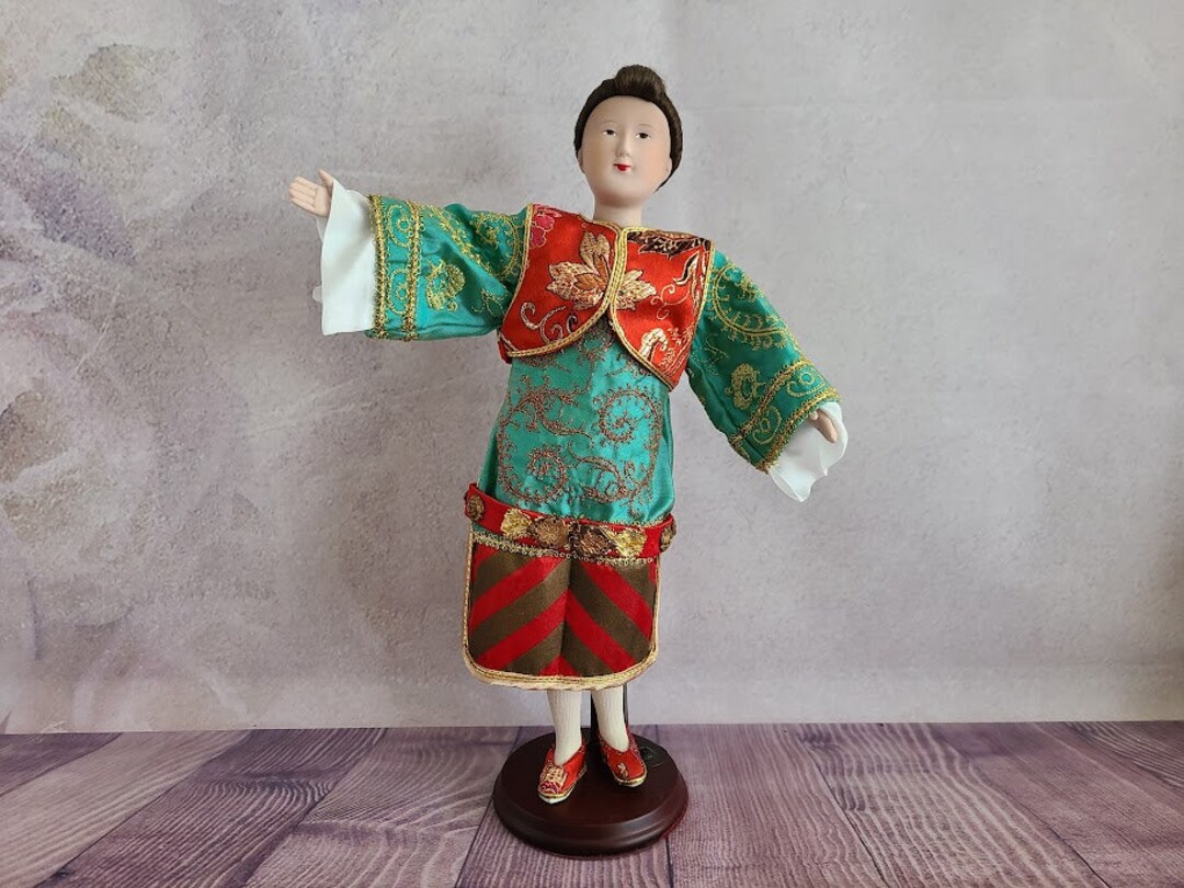 Chinese Porcelain Doll by Antiques Roadshows Total Heigh With Etsy