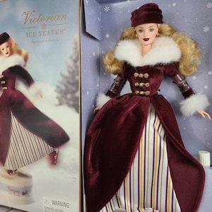 NEW Victorian Ice Skater Barbie Doll Special Edition 2000 Mattel NEW Victorian Ice Skater Barbie Doll Special Edition 2000 Mattel