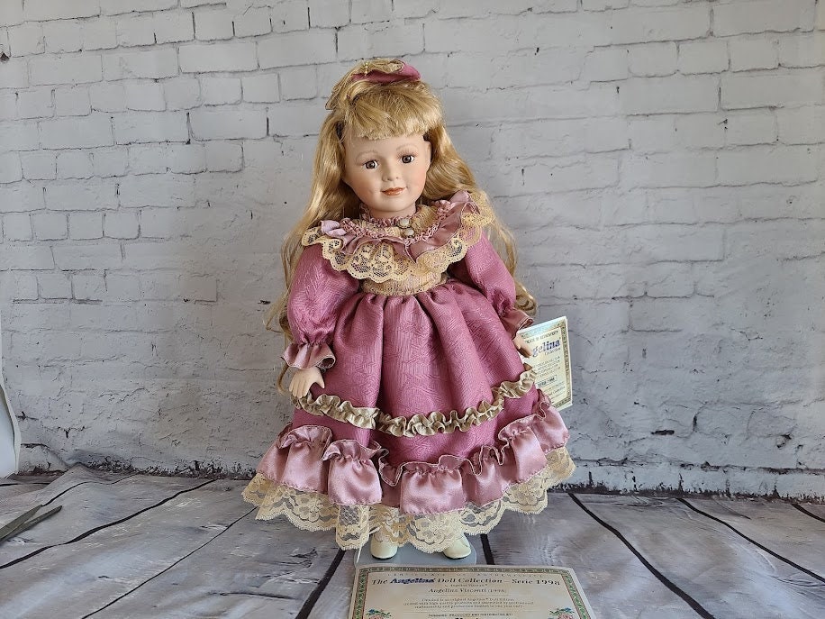 1998 Angelina Visconti Porcelain Doll, 16