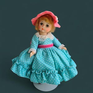 Madame Alexander Miss Muffet Vintage Collectible 8&quot; Storybook Doll, Made in USA