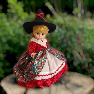 Madame Alexander Mother Goose Sammlerpuppe 20,3 cm, hergestellt in den USA