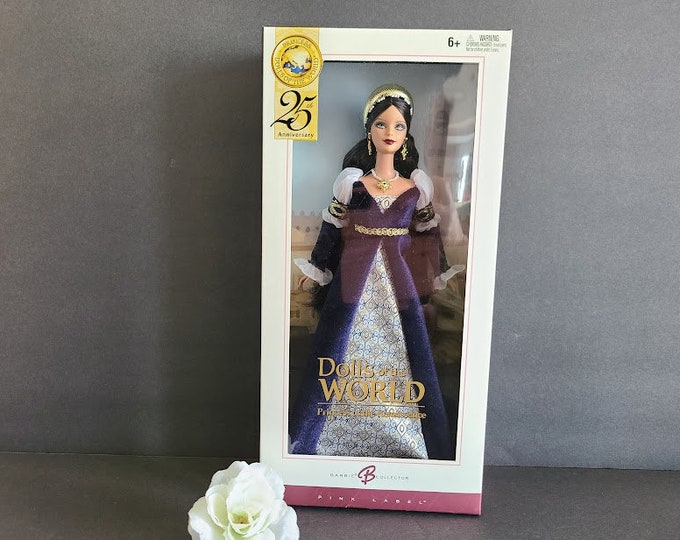 Princess of the Renaissance Barbie Doll, Dolls of the World, the Princess Collection 2004 by