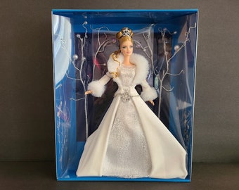 Holiday Vision Barbie Doll from Winter Fantasy First in the Series 2003 Special Edition, # B2519 Detailed by Hand