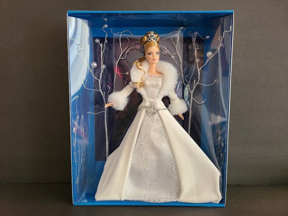 Winter fantasy first in the series 2003 special edition holiday visions barbie hot sale