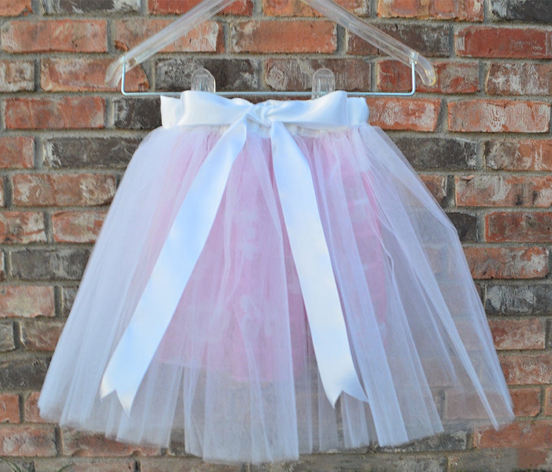 Baby Tulle Skirt, Mother/daughter Look Alike, With Ribbon Waistband
