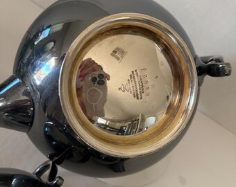 Vintage James Deakin & Sons Silverplate Tea Set, 3-piece