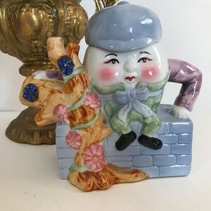 Vintage Humpty Dumpty Teapot, Vintage Whimsical Humpty Dumpty Teapot ...