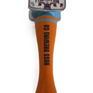 Huss Brewing Fire Station AZ IPA Beer Tap Handle Arizona Brewery Bar Pull