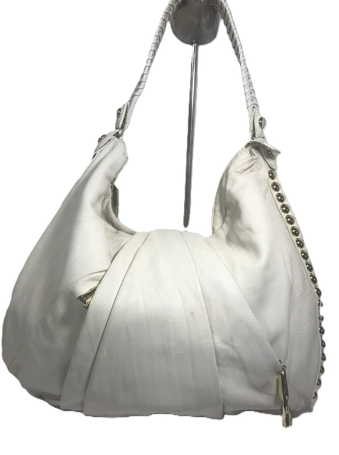 Borsa in pelle Diane von Furstenberg, borsa a mano grande in pelle