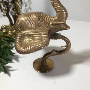 ヴィンテージ銅の象壁掛け