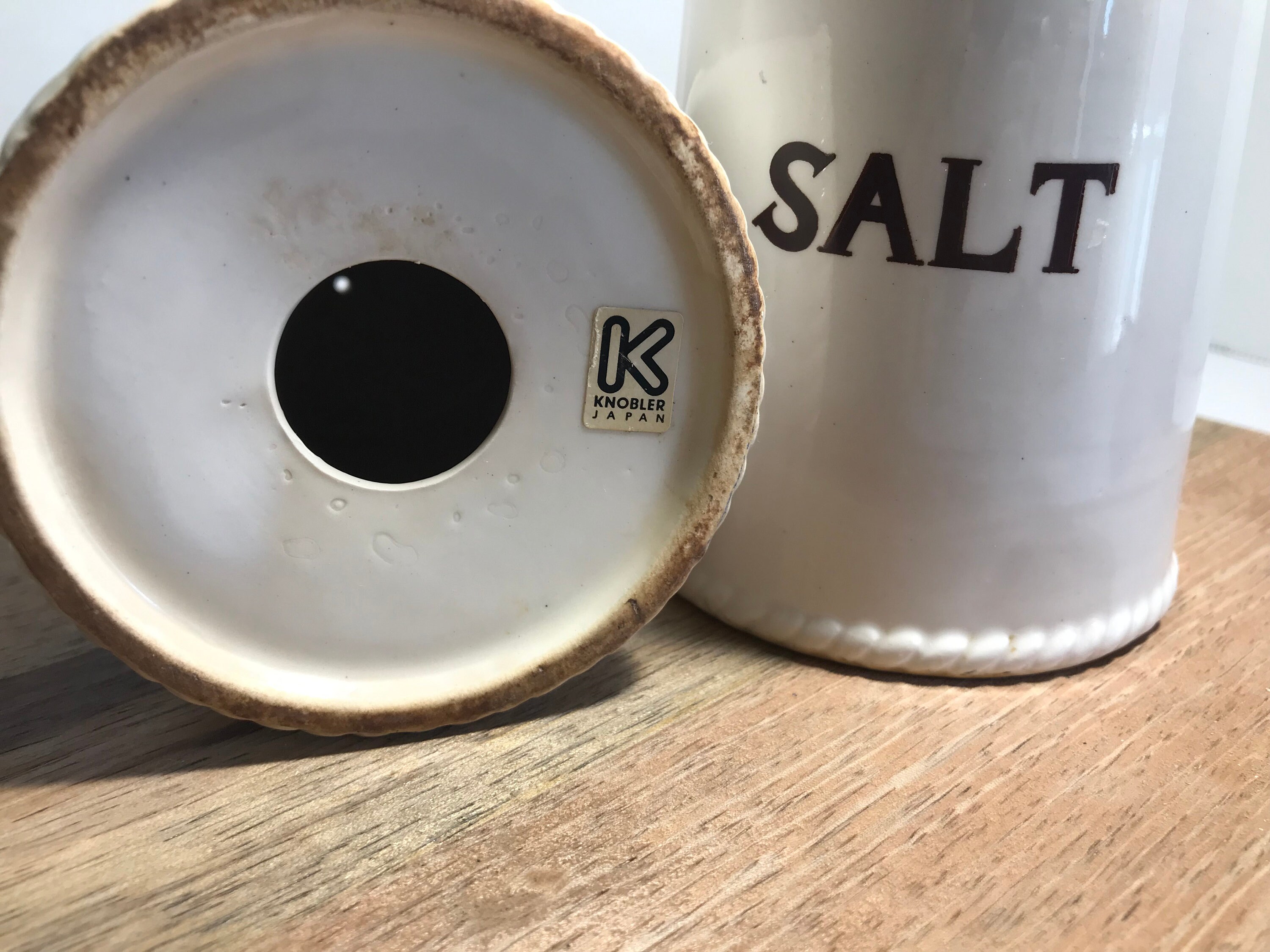 Vintage Knobler Japan Salt and Pepper Shakers Vintage Knobler Etsy