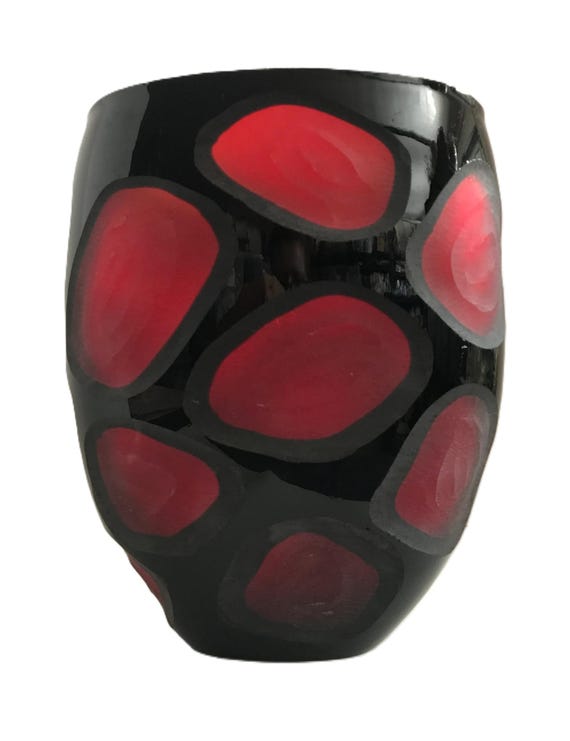 ヴィンテージ ムラーノ イタリア ガラス花瓶、ヴィンテージ レア