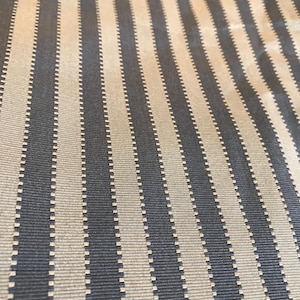 Blue on blue striped decor fabric remnant, two toned blue striped upholstery style fabric, blue home decor fabric remnant 18&quot;x172&quot; 4.7 yards