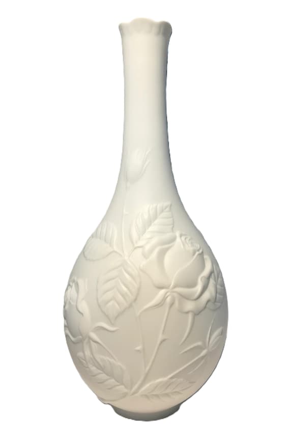 18CM Vase Ceramique,Vase pour Pampa,Vases à Fleurs,Vase Porcelaine,Vase Blanc,Décoration Vase de