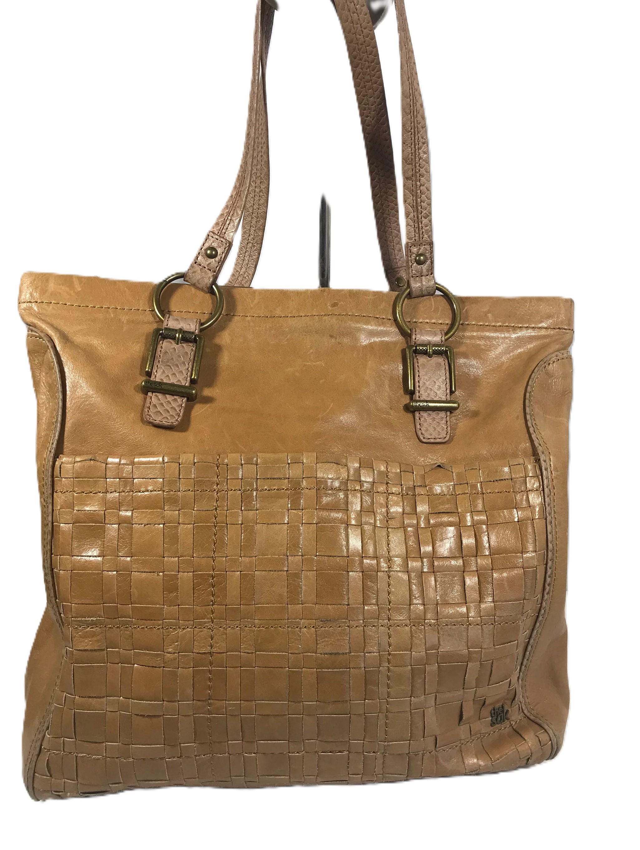 The Sak Leather Tote, the Sak Distressed Brown Leather Large 
