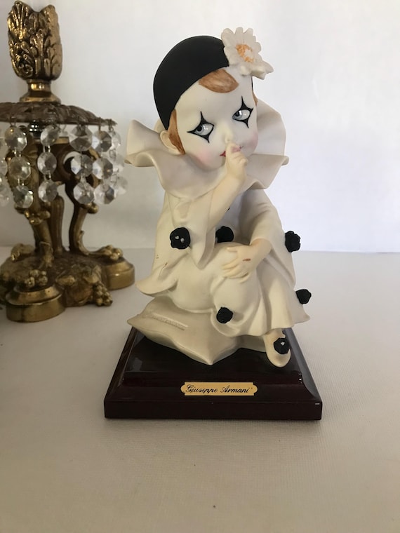Giuseppe Armani 1990 Pierrot Figurine, Giuseppe Armani, Florence
