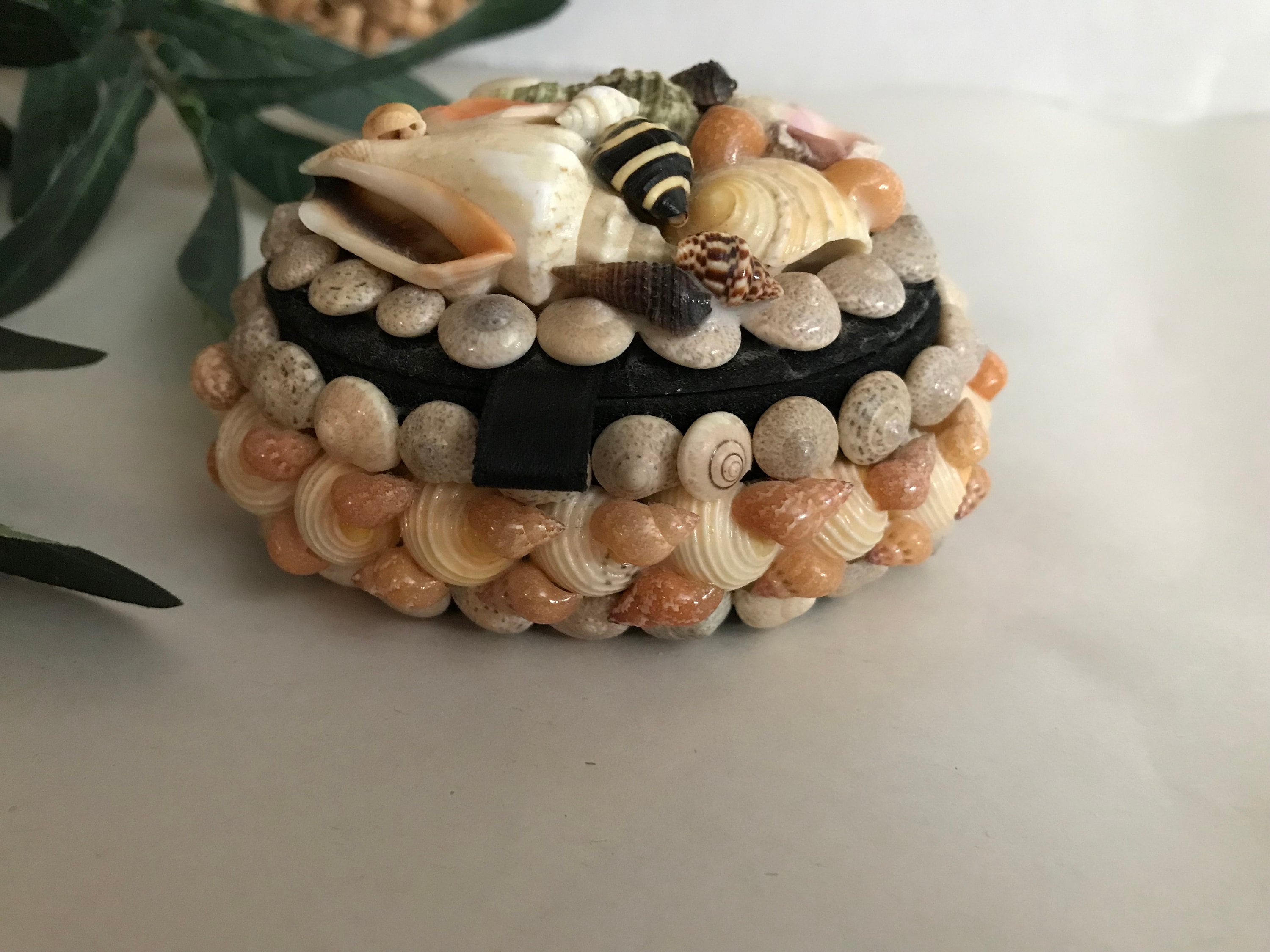 Vintage Incolay Stone Jewelry Box - Etsy