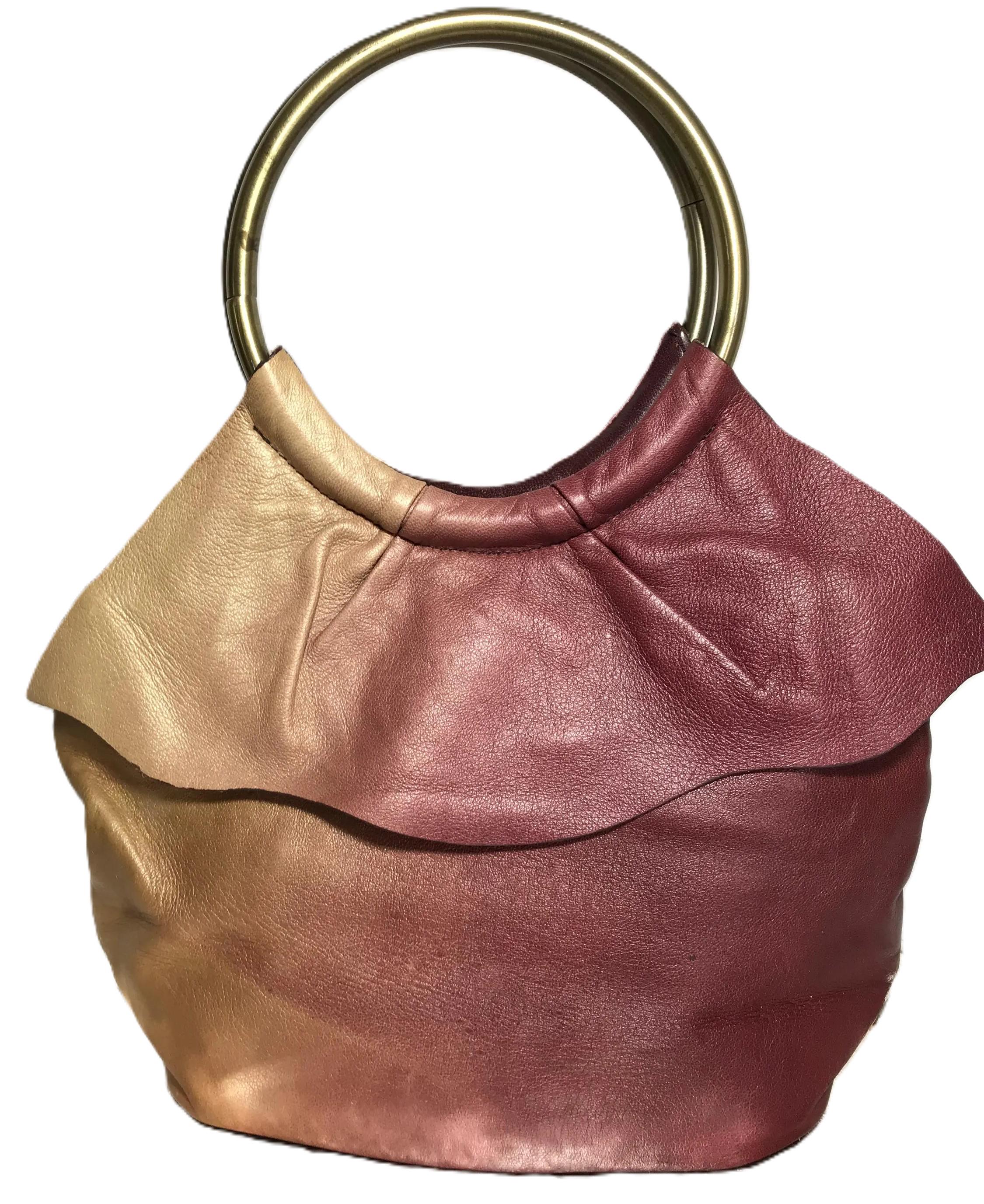 Sac à Main Elliott Lucca En Cuir Tissé Multicolore - Neuf Avec étiquettes, Modèle Coloré Et Original